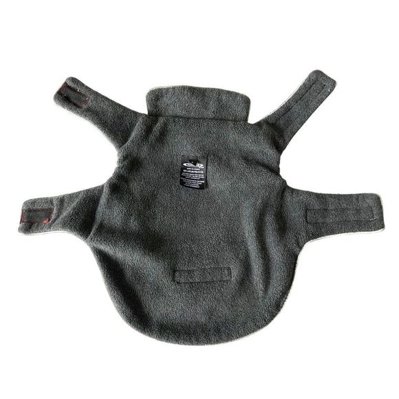 TECKELKLUB Waterproof Dog Coat in Red, Size Small - Picture 2 of 5